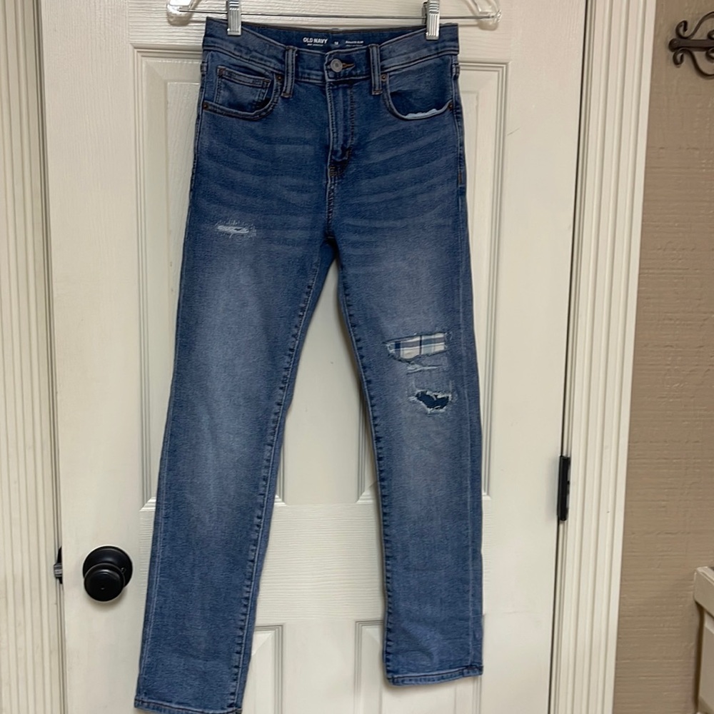Old Navy 360 stretch karate slim built in tough size 12 jeans. Great condition!